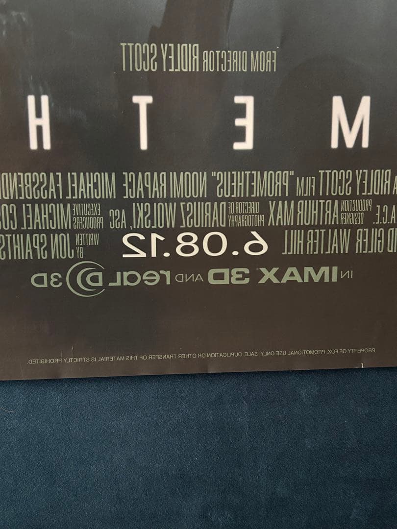 プロメテウス　USオリジナル映画ポスター