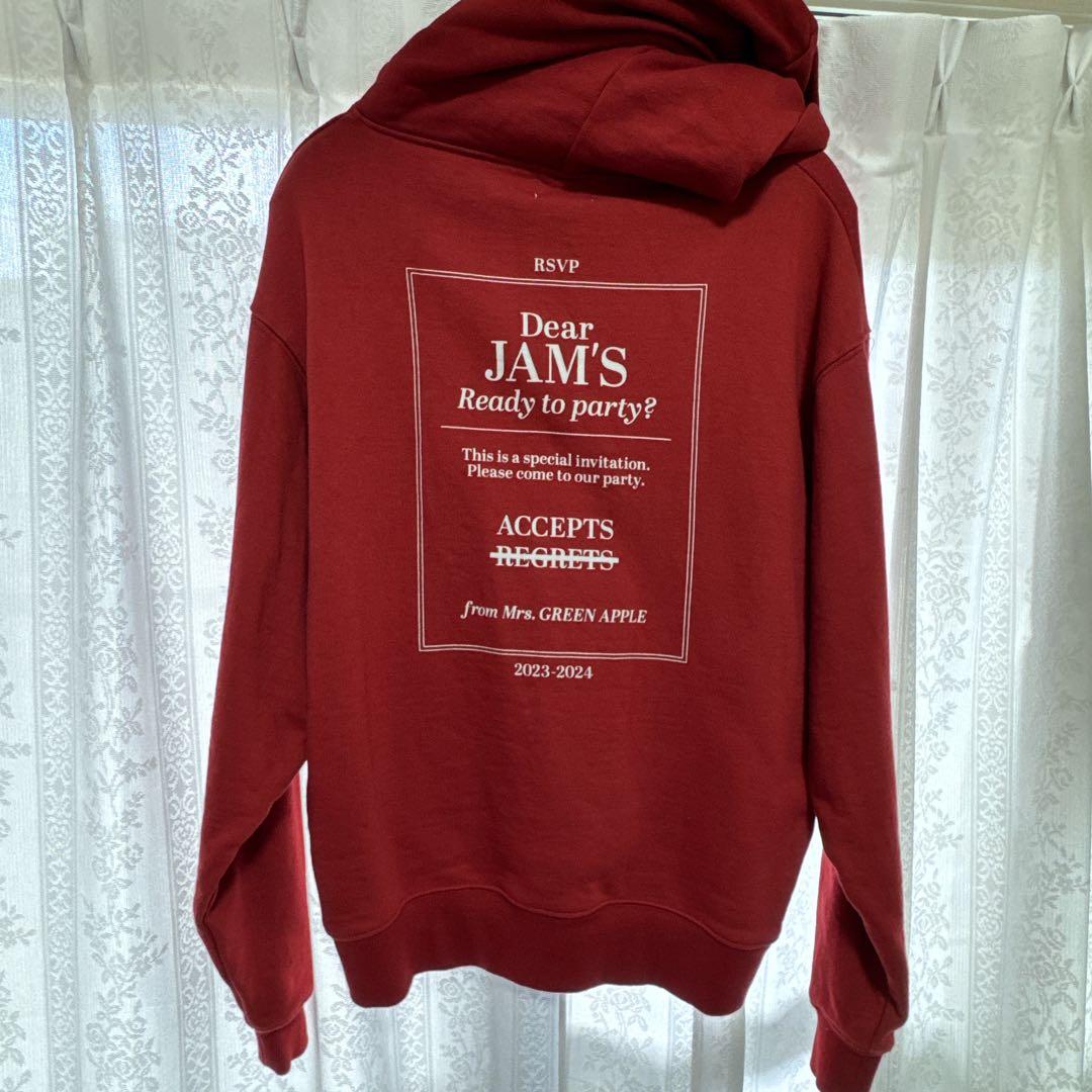 Mrs. GREEN APPLE 2017TOURグッズ パーカー Mサイズ GUとのミセス