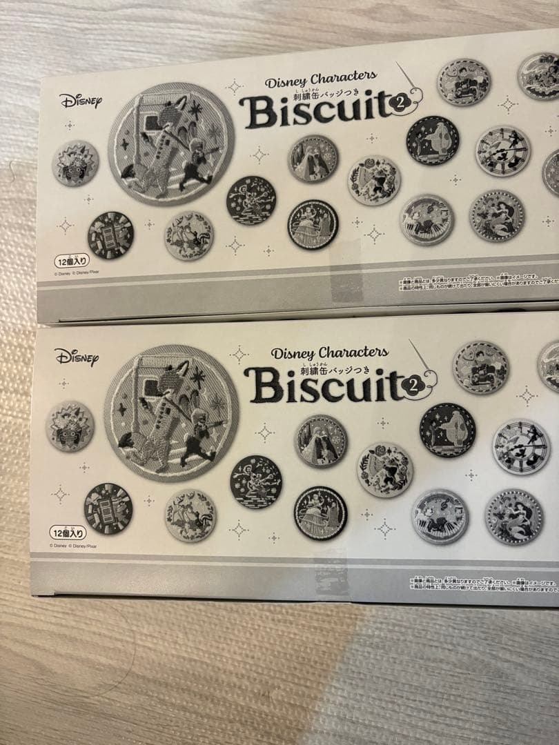 Disney Characters 刺繍缶バッジビスケット2 2BOX(24個) Disney Characters 刺繍缶バッジビスケット｜発売日：2024年8月19日