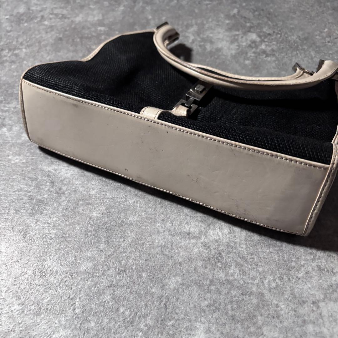 GUCCI グッチ ハンドバッグ ジャッキー ロゴ金具 レザー
