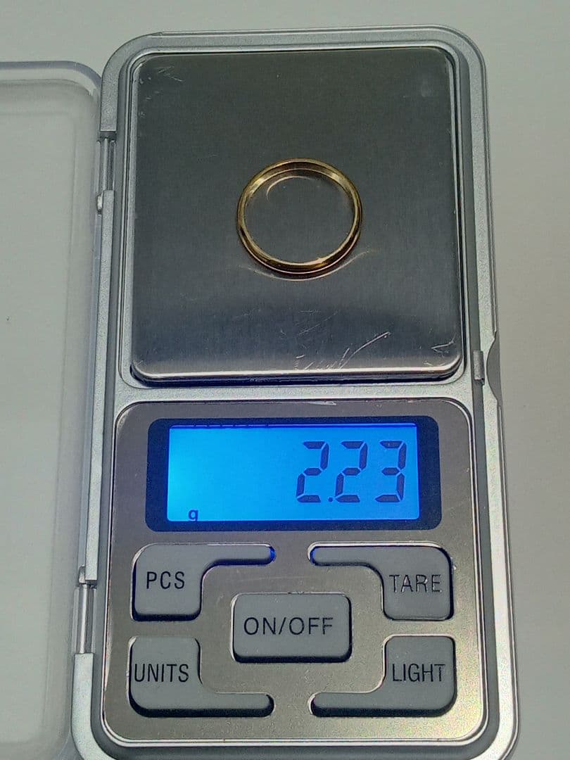 カルティエ　バンドリング 53　K18リング　13号　18金　イエローゴールド