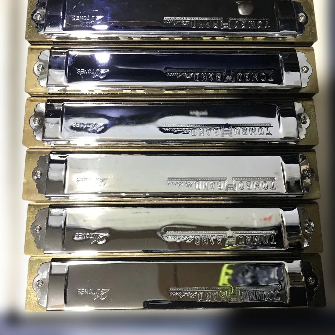 トンボ ハーモニカ TOMBO BAND Deluxe 21TONES ケース付