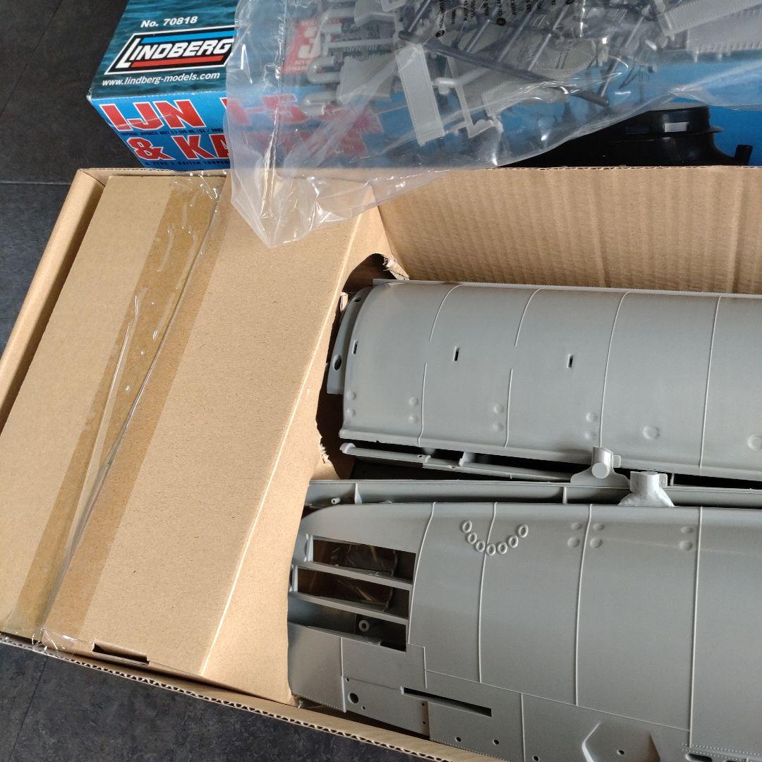 【希少 未開封 大型模型】IJN I-53 & Kaitens 1/72 当時物