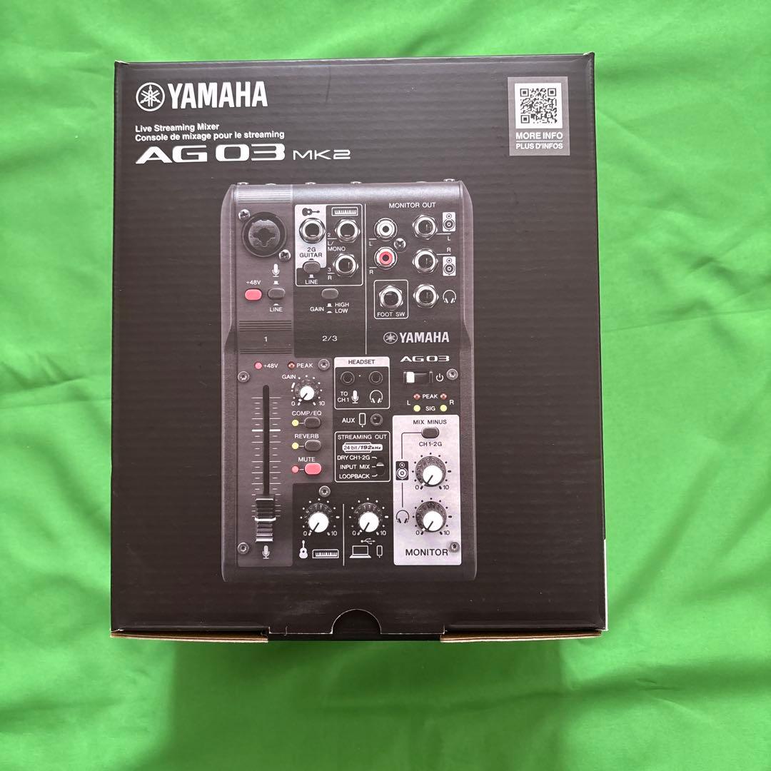 YAMAHA AG03 MK2 オーディオインターフェイス