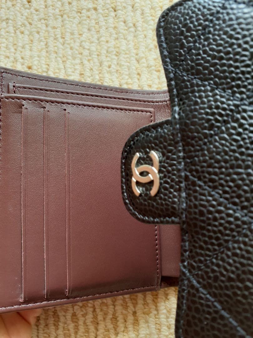 定番商品★2024年8月購入★CHANEL黒ミニ財布