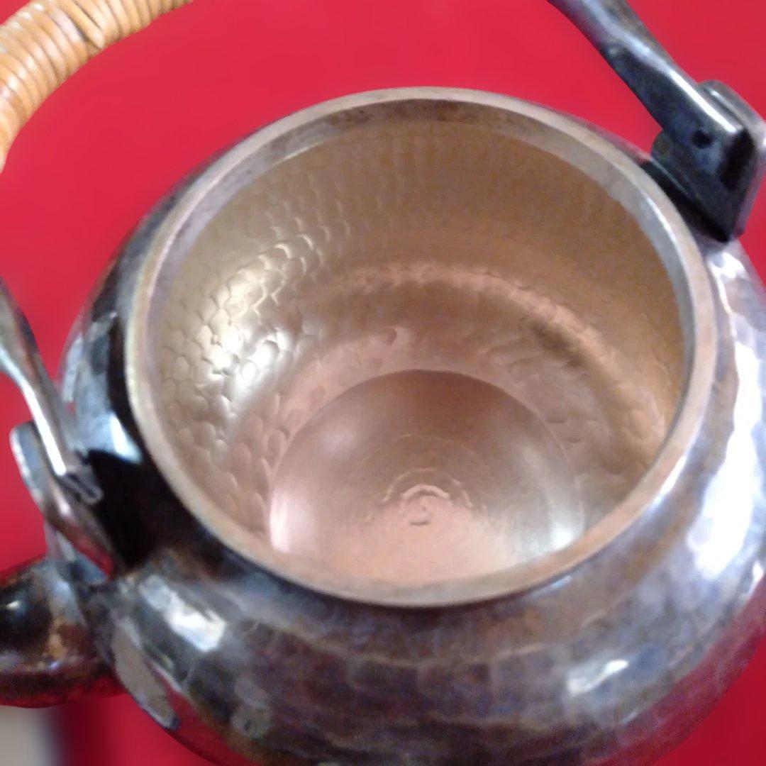 銀瓶　湯沸かし