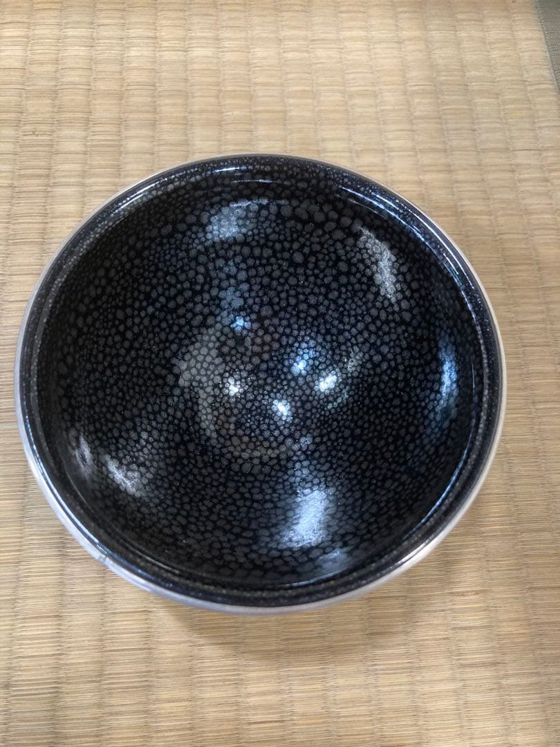 鯉江剛　作　油滴天目茶碗