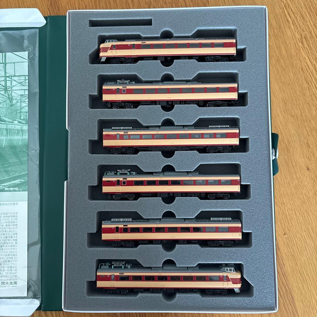 【新品】KATO 10-1327 781系 6両セット⑥付属品未使用