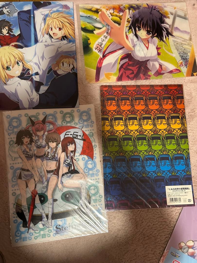 アニメクリアファイル10枚まとめ売り - メルカリ