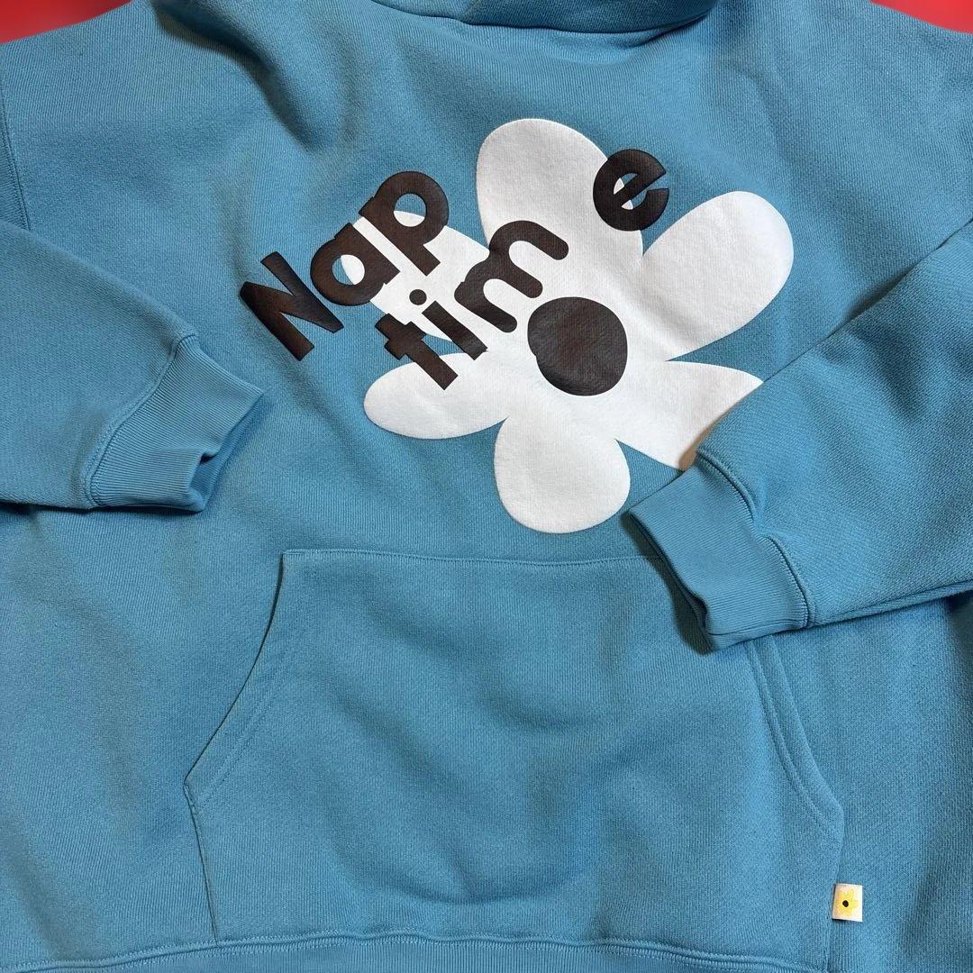 ナップタイム naptime. Nissy 西島隆弘 スウェット パーカー 青 - メルカリ