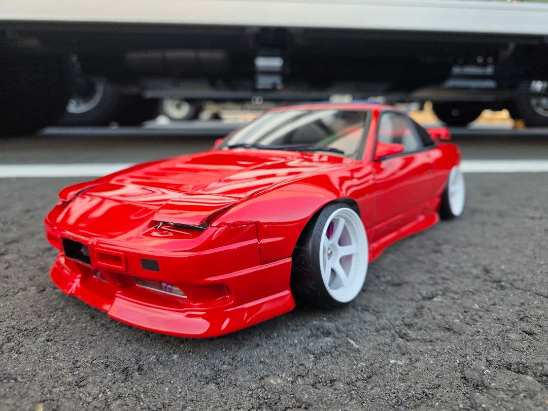 パンドラRC　東北仕様180SX　製作済み新品ラジコンホディ　箱付