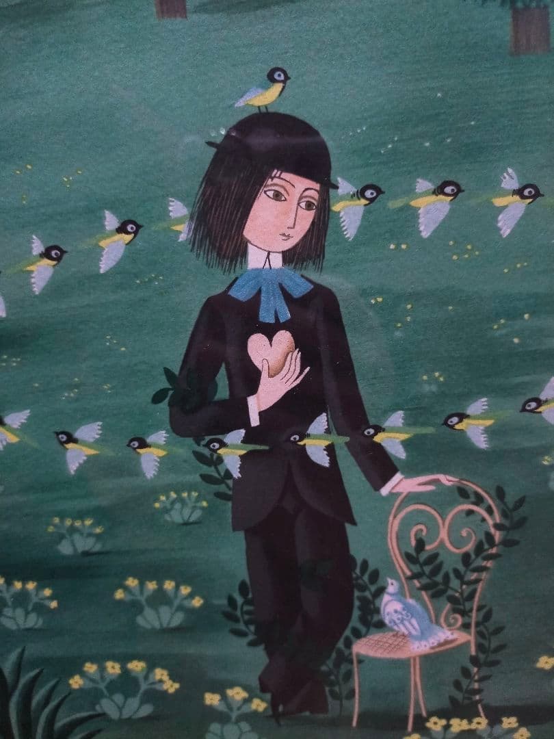 レイモン ペイネ 四季春 リトグラフ