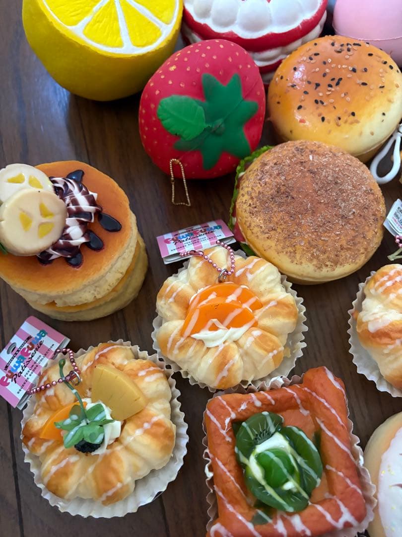 スイーツ型ストレスボールセット スクィーズ