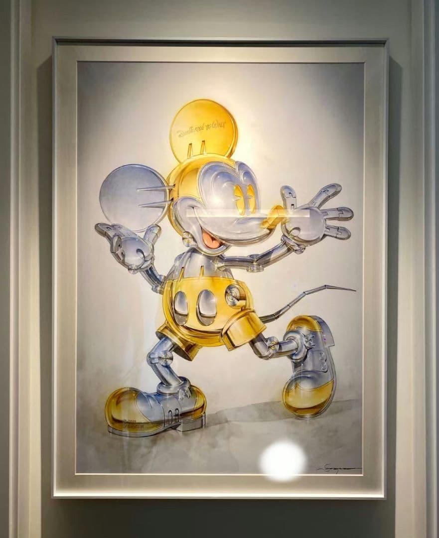 ティン・シャオカン（丁 紹光）『春の雨』シルクスクリーン【真作保証