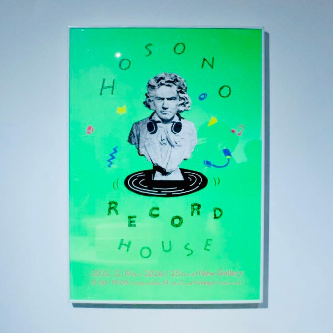 細野晴臣 HOSONO RECORD HOUSE B2 ポスター 大原大次郎