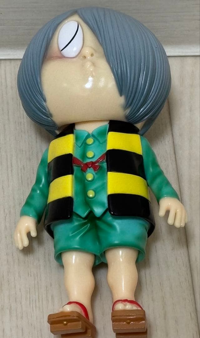 ロクでナシ玩具 真骨頂シリーズ ゲゲゲの鬼太郎 つむり目.緑シャツver 開封済