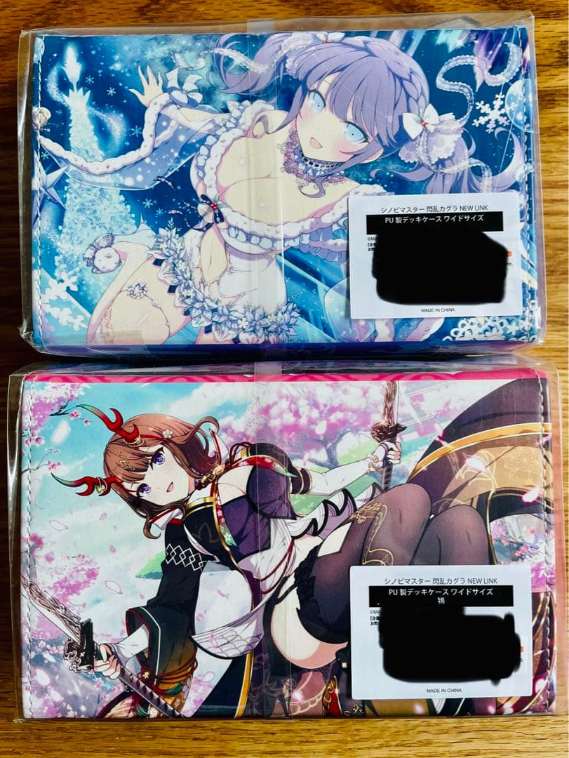 シノビマスター　閃乱カグラ　NEW LINK デッキケース　雪泉＋鴇　新品未開封