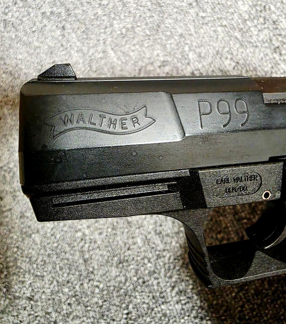 美品IK US-GOVT.Cal.45 WaltherワルサーP99ガスガン