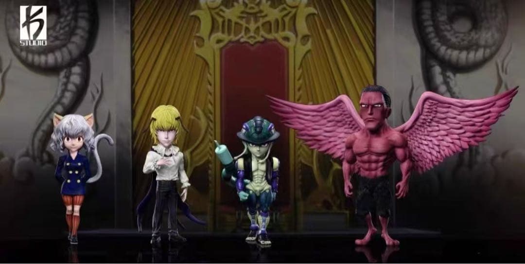 hunter×hunter メルエム ガレージキット ガレキスタチュー ①