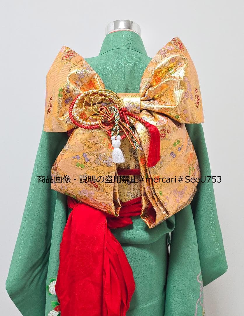 七五三　7歳　着物　セット　女の子 *c66