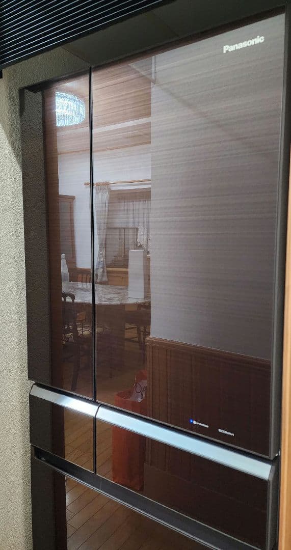 Panasonic 4ドア冷蔵庫 ダークブラウン 2017年製