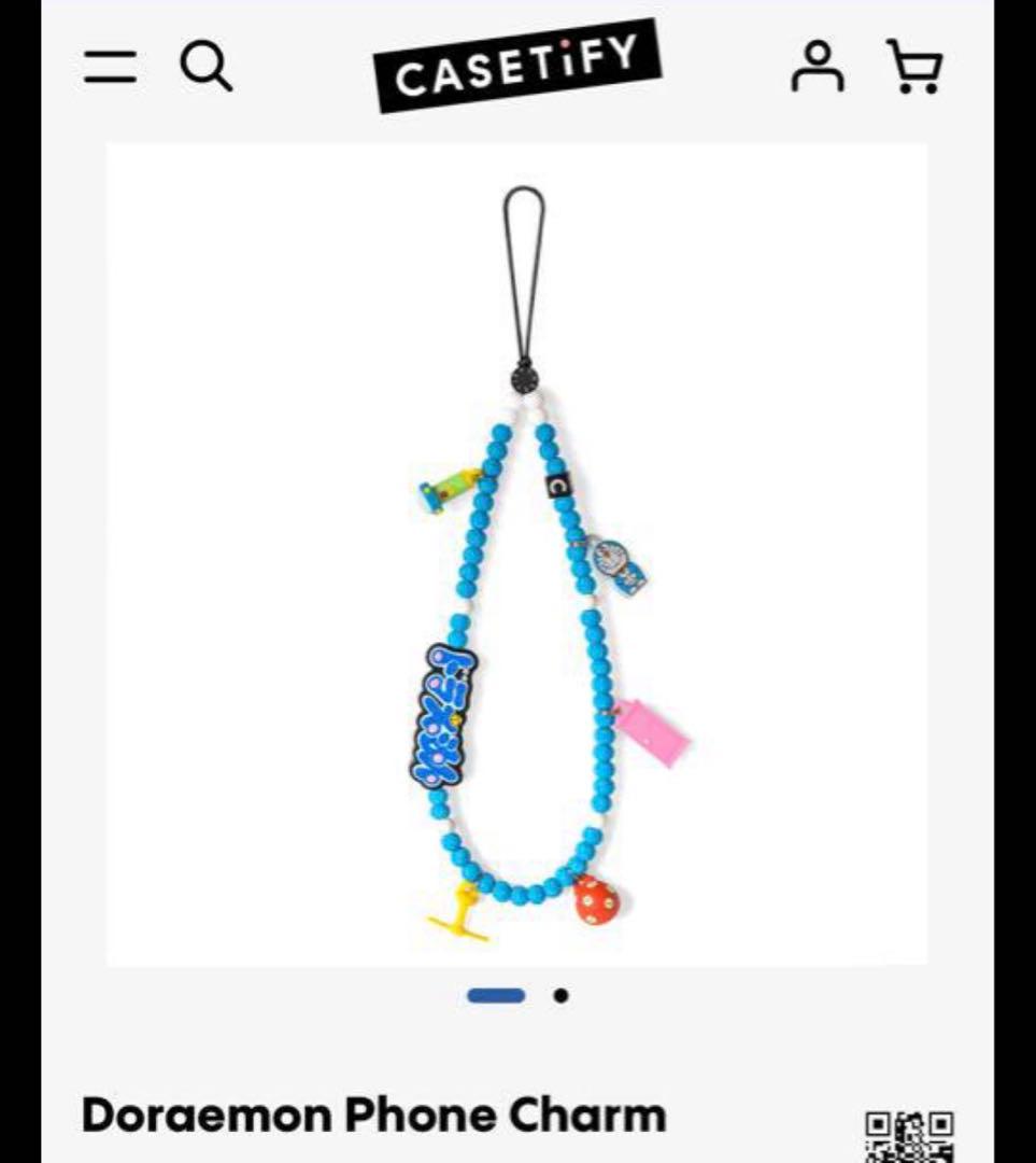 CASETiFY ドラえもん ストラップ Doraemon スマホアクセサリー