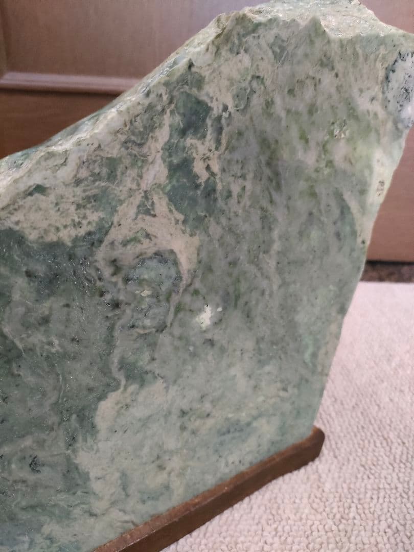美！ひすい【日高翡翠】愛石家放出品！ 天然石 鑑賞石 北海道 原石