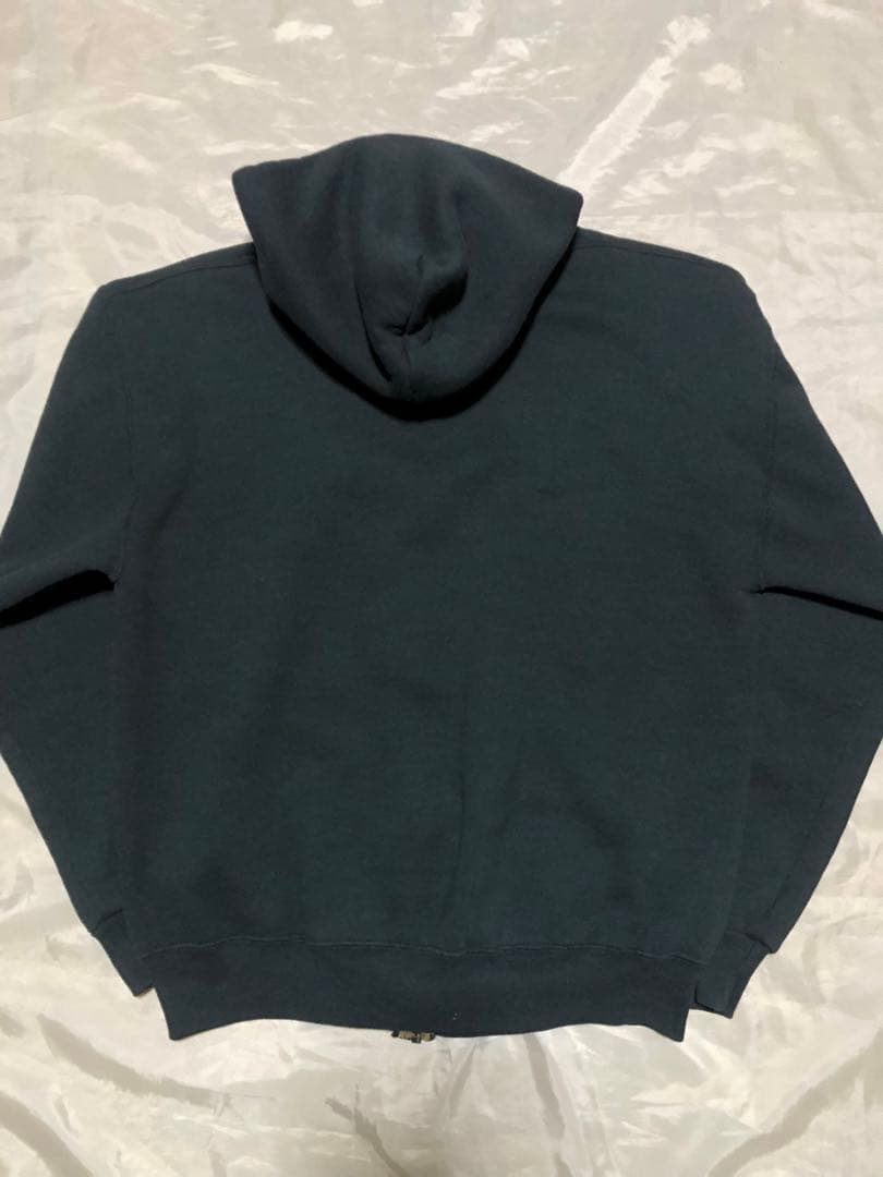 90s USA製 RUSSELL ATHLETIC ブラック ジップパーカー