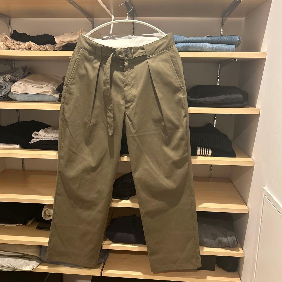 Yaeca チノパンツ クリーズド YAECA チノ クリーズド 30inch ホワイト