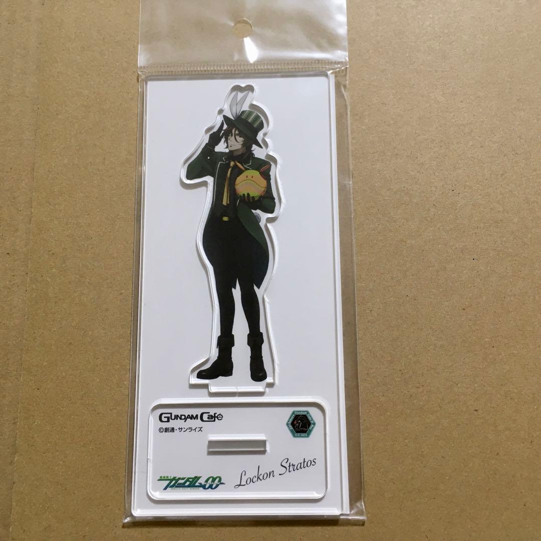 ガンダム00 ガンダムカフェ アクリルスタンド ロックオン - メルカリ