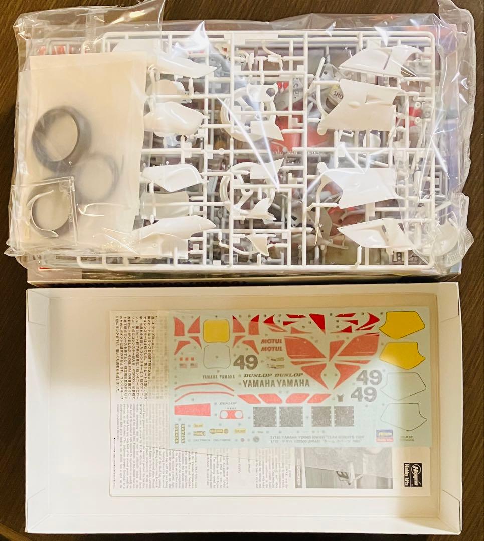 ハセガワ 1/12 ヤマハ YZR500 (OWA8) チームロバーツ 1989