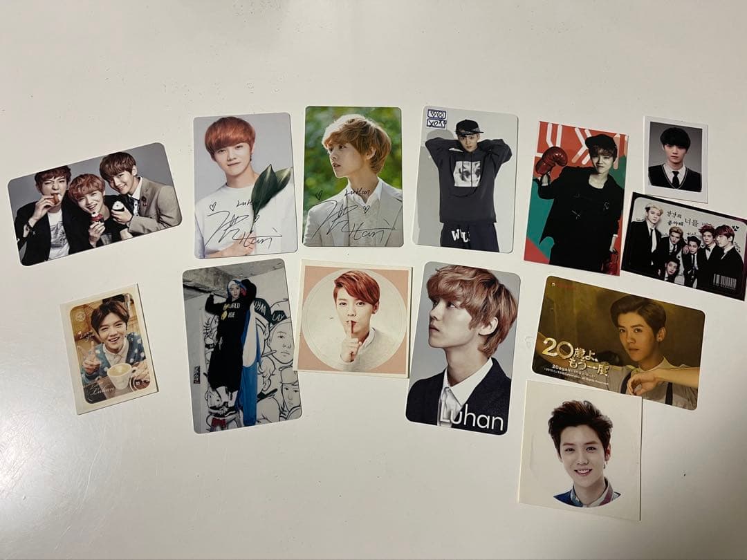 ルハン 鹿晗 luhan トレーディングカード6枚セット 【おまけ付き】