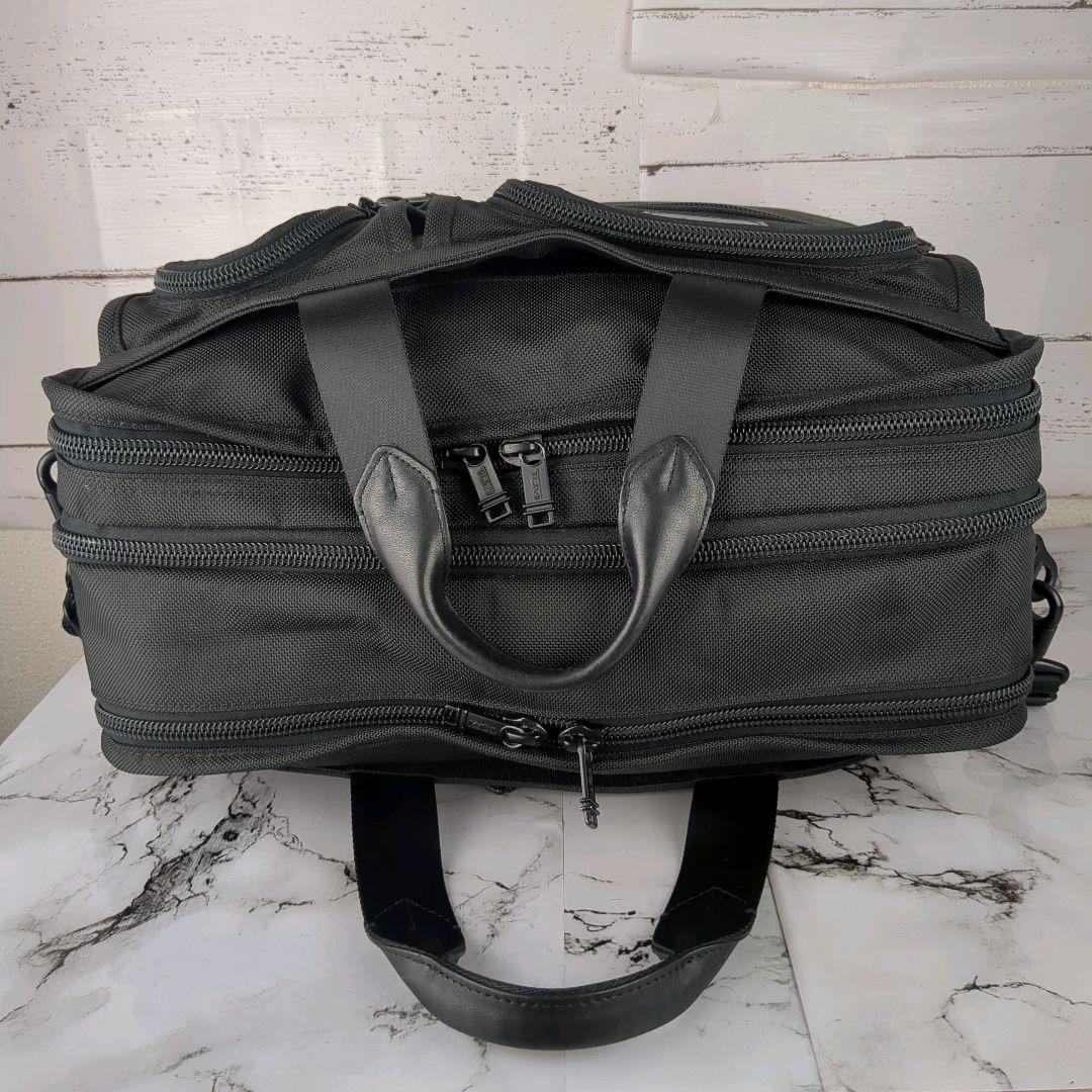 【極美品】トゥミ☆2way 大容量　ブリーフケース　　メンズ　ビジネス　トラベル