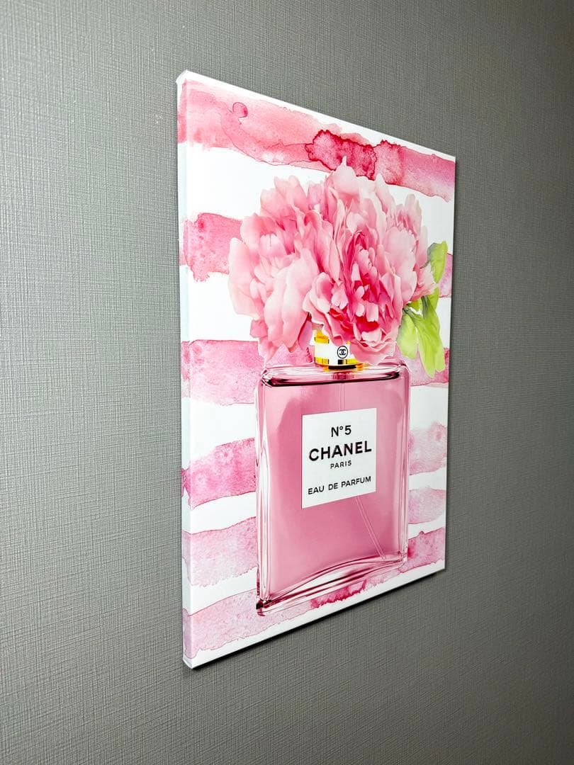 No111木枠付きキャンバスアート ブランドアートポスター 香水 chance