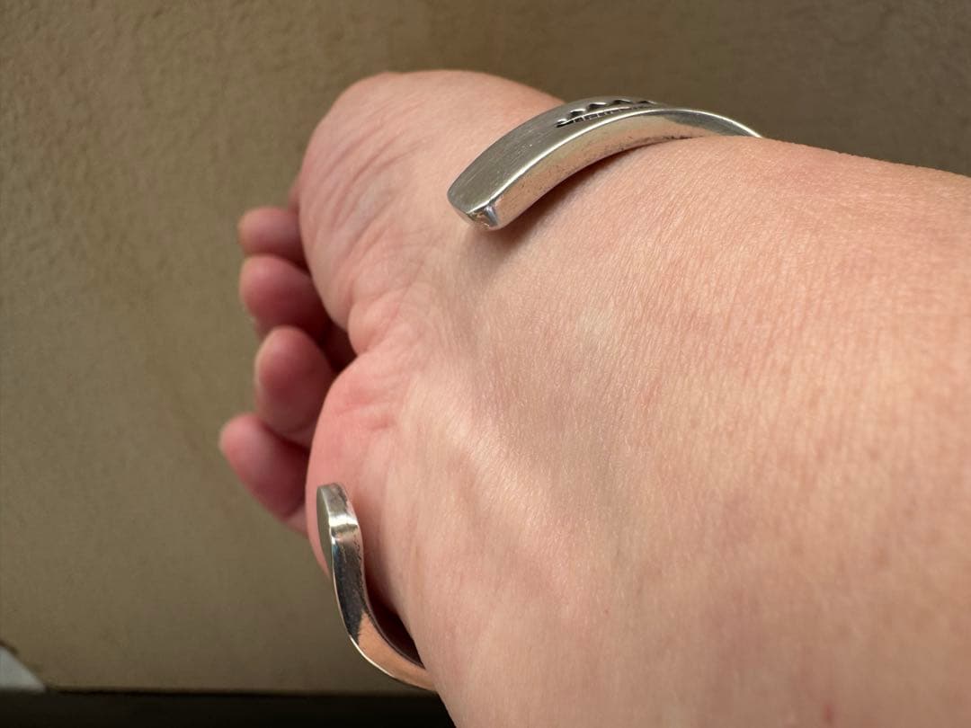 最終 美品 故人 ドノバンキャドマン バングル ビズビーターコイズ ヘビーゲージ