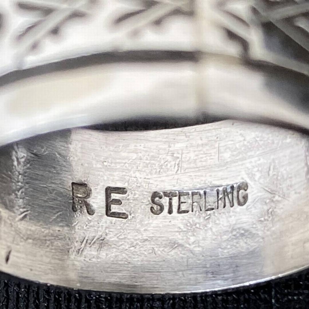 NAVAJO Rick Enriquez シルバー ネイティブ リング 27号