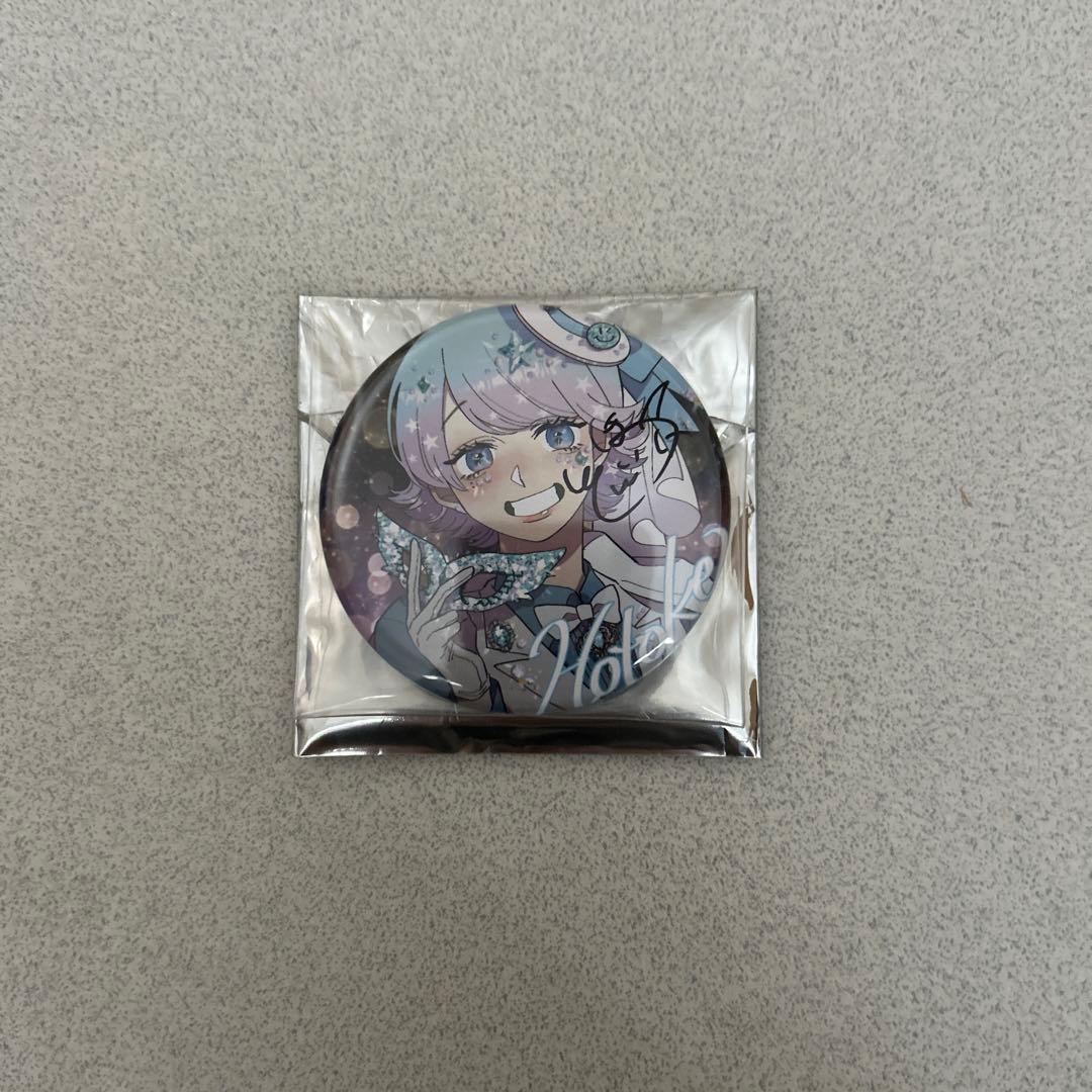 いれいす ほとけ サイン入り缶バッチ - メルカリ