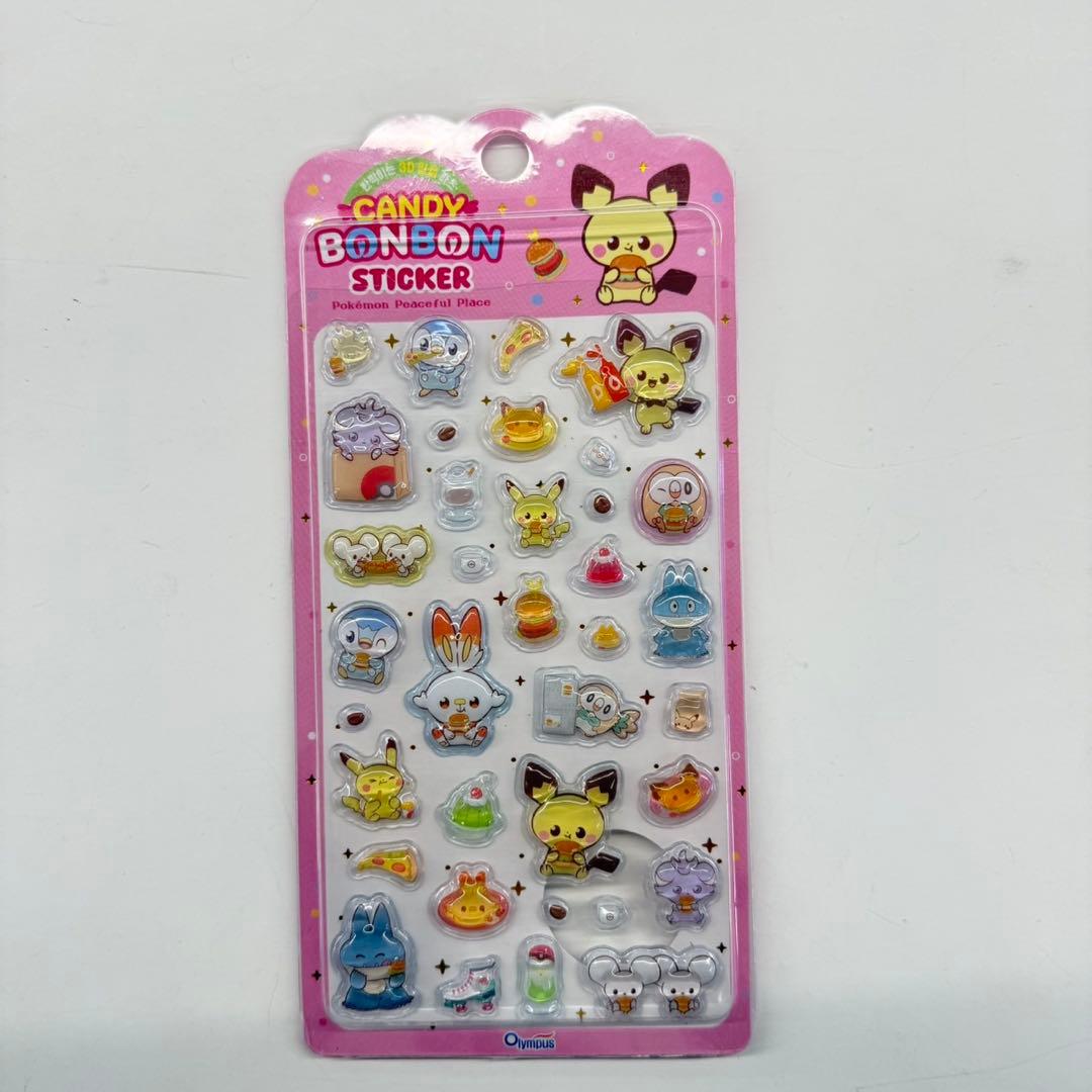 ポケモン ボンボンドロップ風シール 韓国限定 正規品 - メルカリ