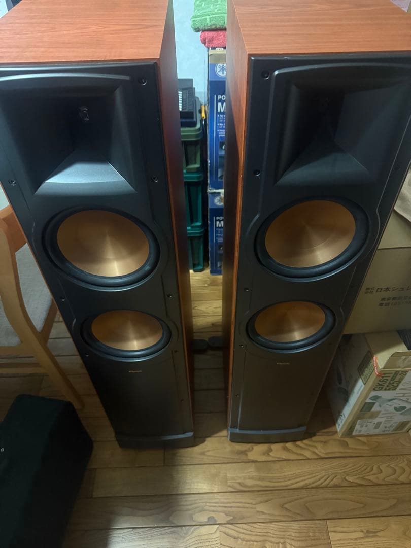 Klipsch RF-82 II pair cherry 引取限定 Klipsch Reference RF-82 II (Cherry) Floor-standing speaker (Cherry