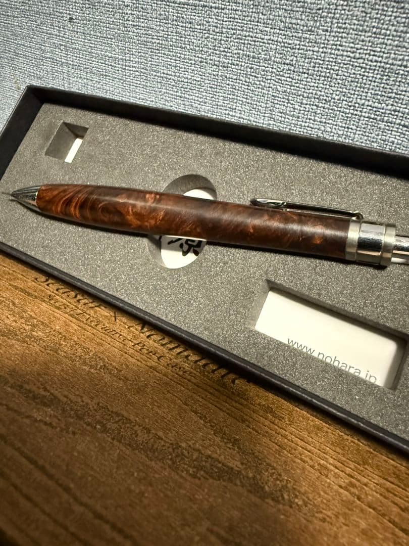 大特価！工房楔 ホンジュラスローズウッド瘤 シャープペン