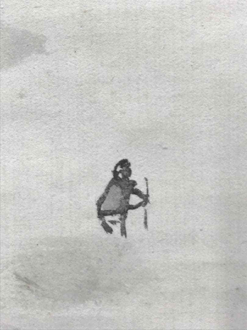 【真作】大谷句佛/雪中カラス/水華楓/双幅/山水図/掛軸/名家伝来/AC-327