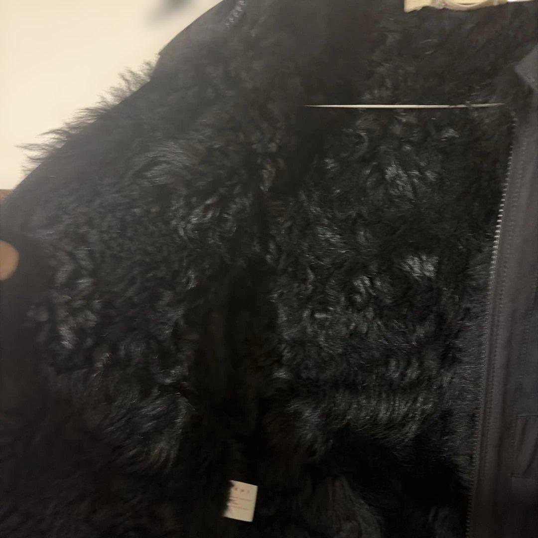 MARNI ムートン シングルライダースジャケットの通販はau PAY