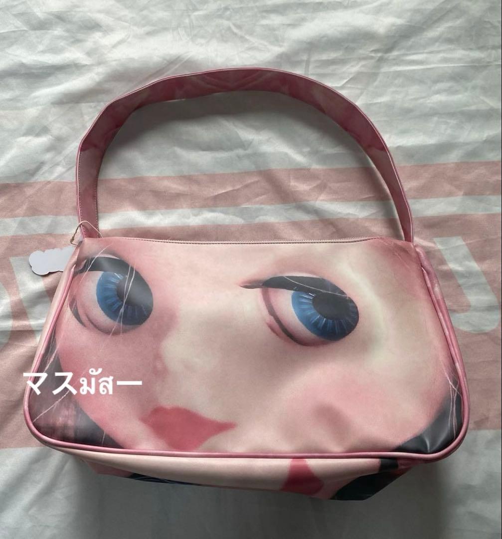 I’M SORRY BY PETRA COLLIN 顔プリント　ショルダーバッグ