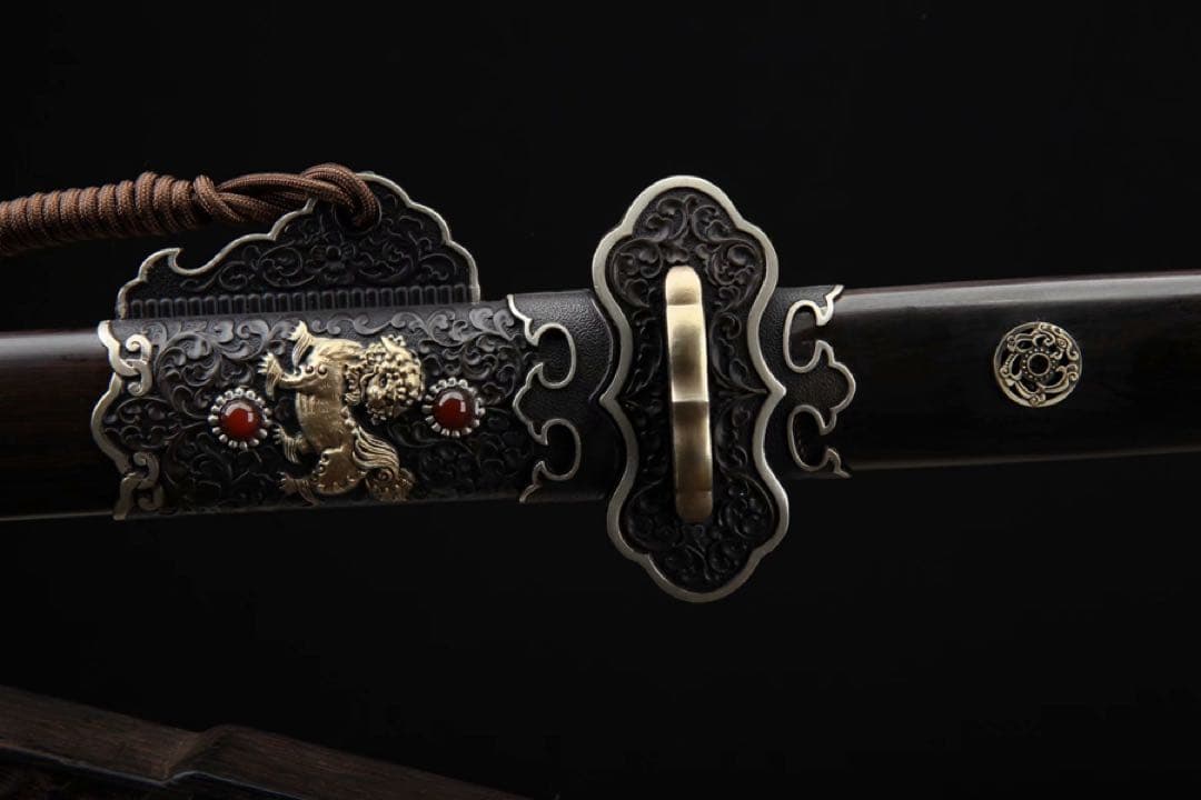 麒麟唐刀 唐剣 中華剣 舞踊刀 古兵器 武具 鑑賞刀
