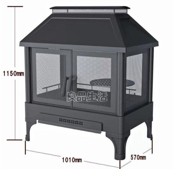 即納ラスト1台!★たき火台♪BBQ♪屋外暖炉♪薪ストーブ！ 高級ファイヤーピット