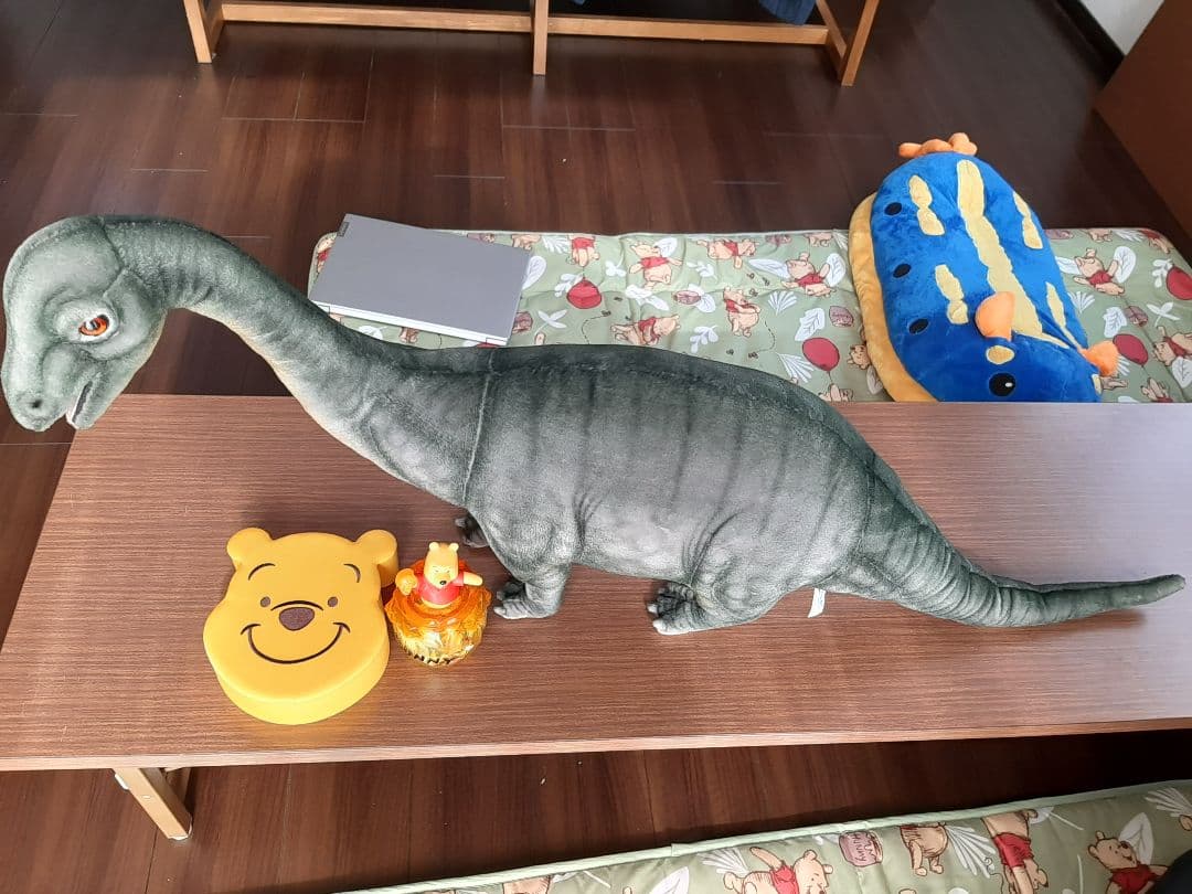 HANSA★ブロントサウルス ★恐竜　ぬいぐるみ★旧モデル　Lサイズ