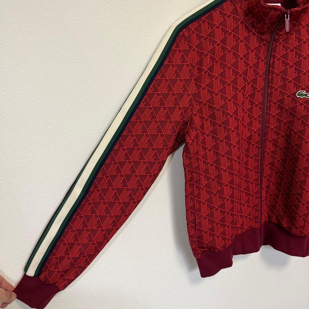 ラコステ LACOSTE モノグラムジャカードトラックジャケット
