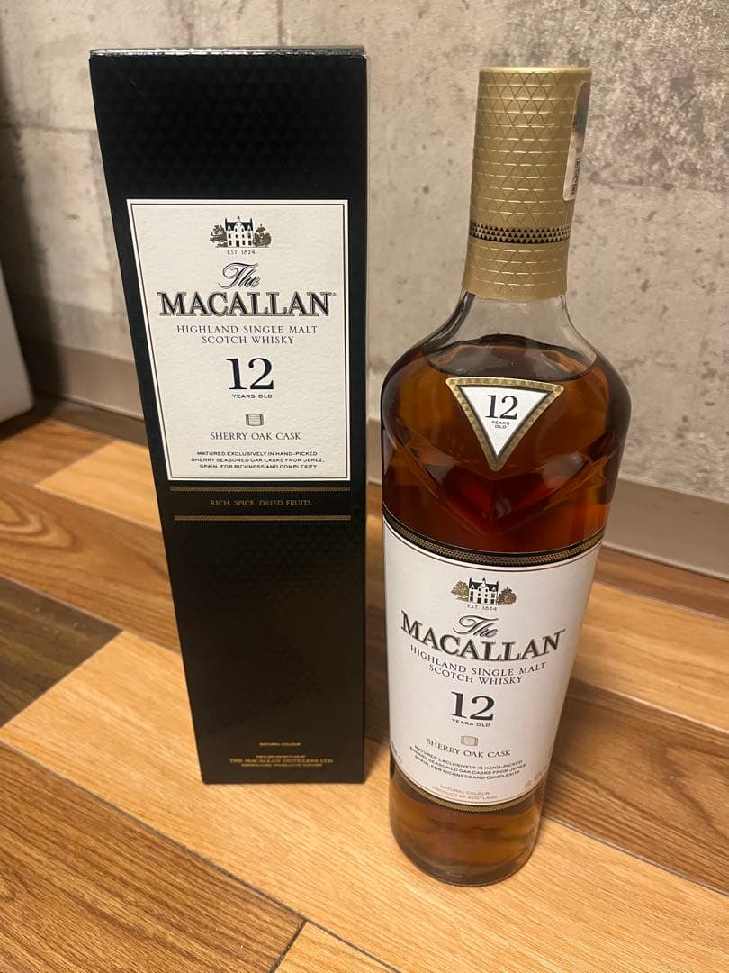 マッカラン 12年 シェリーオークカスク - メルカリ