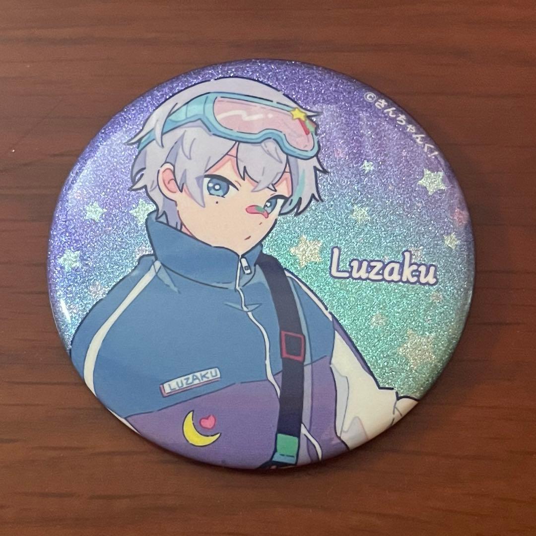 さんちゃんく！ 水月ルザク レトロポップ レア 缶バッジ - メルカリ