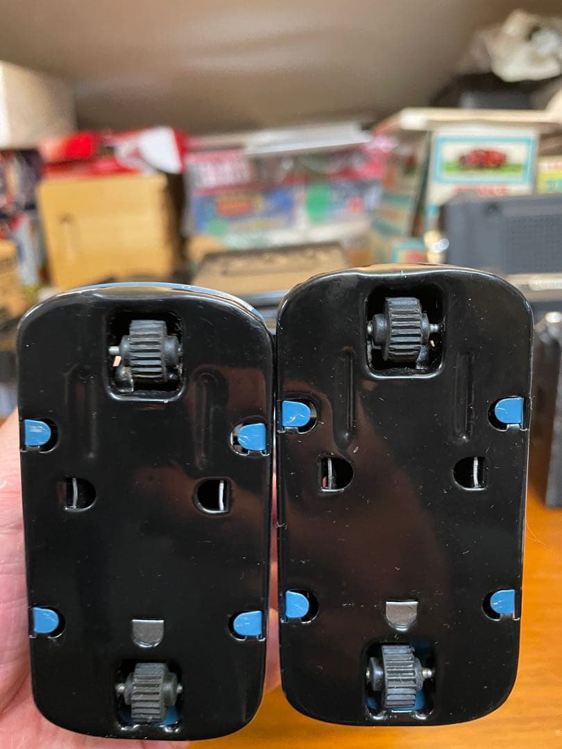 ブリキロボット　スペースウォークマン　ブラック